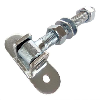 China Steel adjustable Gate Hinge Hanging Hinges with Screw-On Plate for sale