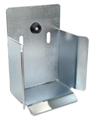 China Cantilever Sliding Gate End Stopper Catcher Bracket Opening 145mm Large Size for sale