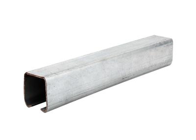 China Iron Steel 235 Sliding Gate Bottom Track Rail For Cantilever Gate Carriages for sale