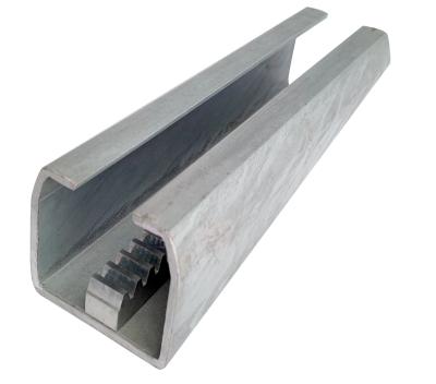 China Steel Galvanized Cantilever Gate Track Profile For Self Supporting Sliding Door for sale