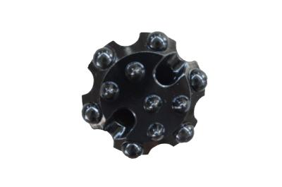 China Shank DHD340 DTH Button Bits Black Color Forging Processing 2 Inch - 30 Inch Size for sale