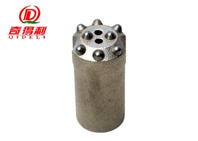 China 7 Tapper Degree Hammer Drill Bits , 32mm 8 Buttons Tungsten Carbide Spherical Drill Bit for sale
