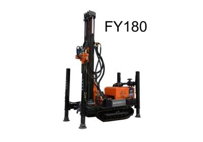 China Track Type Water Well Drilling Rig Multipurpose For 180 Meters Well FY180 Model for sale