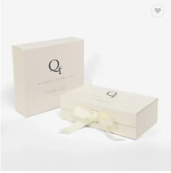 Китай Custom Printed Cardboard Folding Boxes Ribbon Clothes Gift Paper Box Biodegradable продается