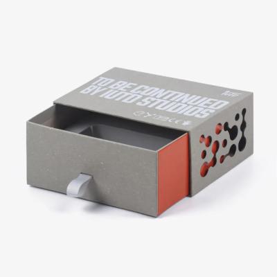 China ECO Square Sliding Box Printing Rigid Cardboard Drawer Phone Case Box Packaging à venda