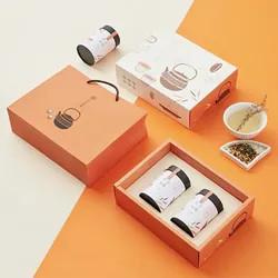 China Craft Honey Pomelo Tea Paper Cardboard Box Luxury Hot Sauce Bottle Jam Packaging Box à venda