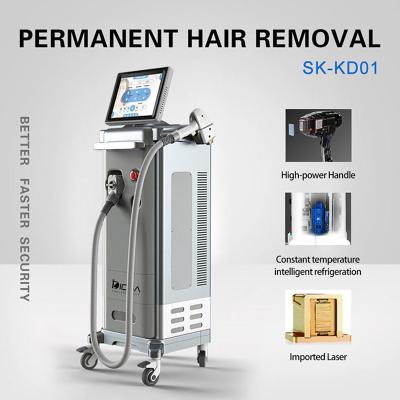 China 1064nm 755nm 808nm Nd Yag Laser Machine For Legs Hair Removal for sale