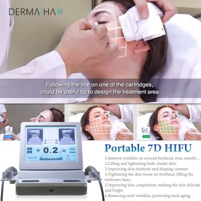 China Desktop Skin Anti Aging Beauty 9D Hifu Machine High Frequency Profesional for sale