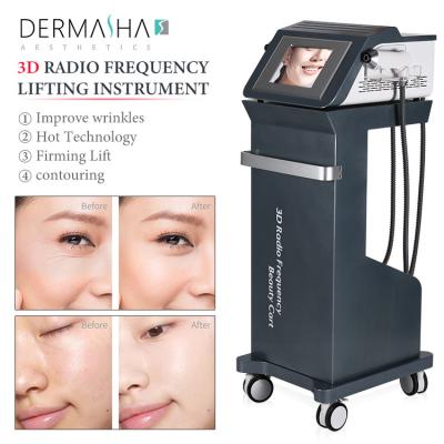 China 40.68M Radio Frequency Facial Beauty Instrument 3D RF Lifting Shaping Skin Anti Wrinkle à venda