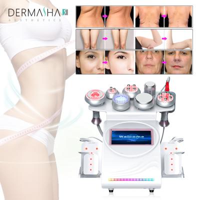 China 9 In 1 Cavitation Body Sculpting Machine Radio Frequency Fat Reduction for sale