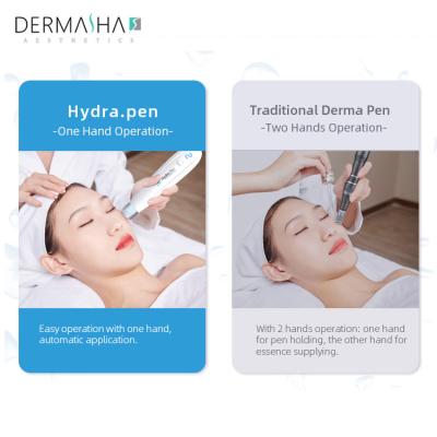 China H2 Face Skin Tightening Derma Pen Home Skin Rejuvenation Device Microneedling Pen Wireless à venda
