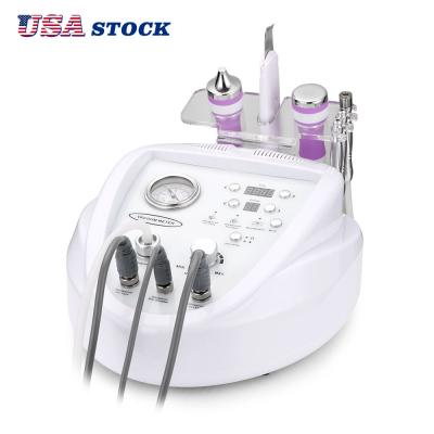 China Ultrasonic Peeling Facial Dermabrasion Machine 80W 5 In 1 For Face Lifting for sale