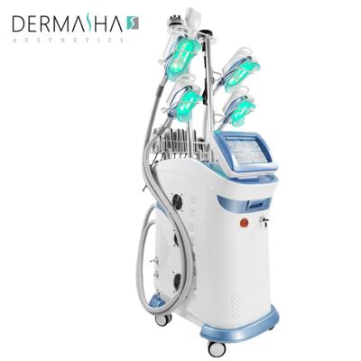 China Cryotherapy Body Fat Removal Machine 360 Degree Cryolipolysis 5 Handles for sale