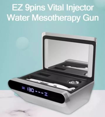 China Anti Aging Water Mesotherapy Gun Portable With 9 Pins Needles for sale