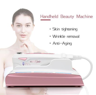 China MINI Portable HIFU Machine For Anti Aging Beauty Focused Ultrasound for sale
