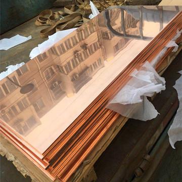 China 99.99 Pure 20 Gauge Copper Flat Sheets EDM C2720 For Decorative for sale