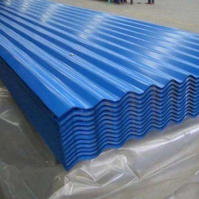 中国 耐久亜鉛4x8は油をさされた波形の鋼板20のゲージに電流を通した 販売のため