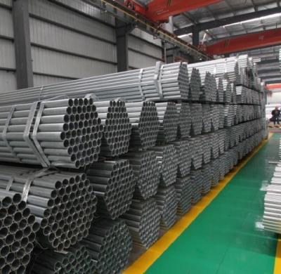 China Q215 ASTM A53 galvanizó el andamio BS de la tubería de acero para el edificio en venta