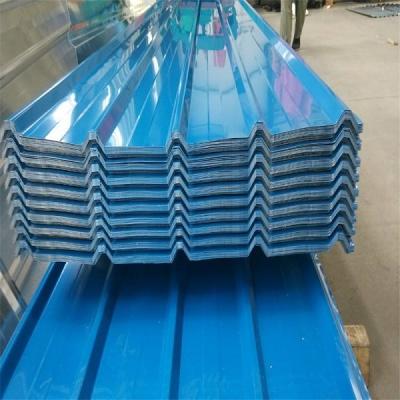 China SGC570 SGC340 Color Coated Profile Sheet 6cm 28 Gauge Corrugated Metal PPGI PPGL galvanized roofing sheet for sale