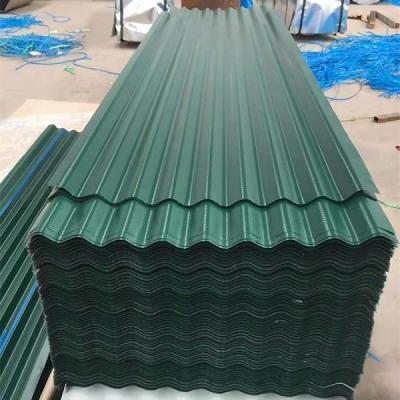 China Hojas pre pintadas de la techumbre del metal de la hoja 0.5m m del Galvalume del GB Z80 RAL5015 600m m en venta