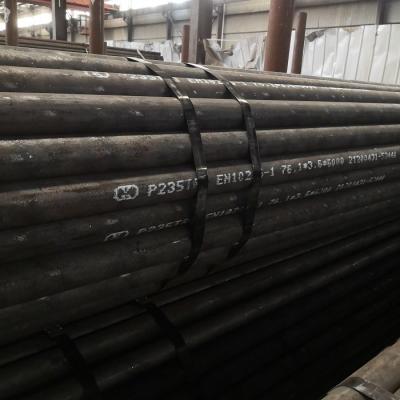 China FBE Coating 5.8m Black Mild Steel Pipe Leak Proof Sch 40 Black Pipe for sale