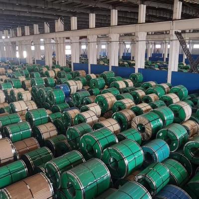 Chine Moitié épaisse laminée à froid d'acier inoxydable de la feuille 1.0mm de bobine d'acier inoxydable de bobines dures de bande à vendre