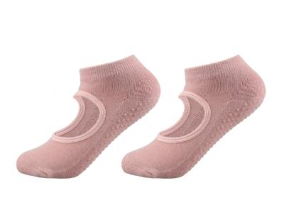 China Los calcetines de encargo de los deportes de la yoga de las señoras/la yoga anti Pilates de la barra del apretón del resbalón pega a mujeres de los calcetines de la yoga en venta