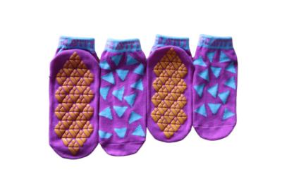 China Children 's Trampoline Socks UK Boogie Bounce Grip Socks For Barre Class for sale