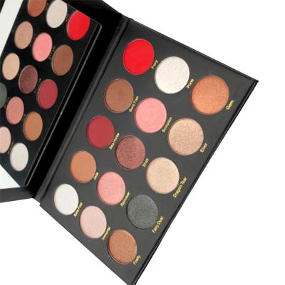 China CE Approved 15 Color 8*12cm Makeup Eyeshadow Palette for sale