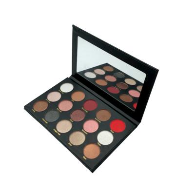 China Light Dumb Bright Ground Color Reinstall 15 Color Makeup Eyeshadow Palette for sale