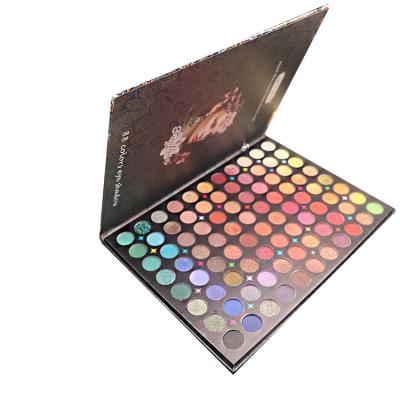 China 88C Colors Makeup Eyeshadow Palette Shimmer Glitter Mineral Pigmented for sale