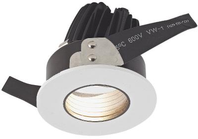 China IP65 High Waterproof 10W  LED Recessed Light Trim With CREE COB LED CRI80 for sale