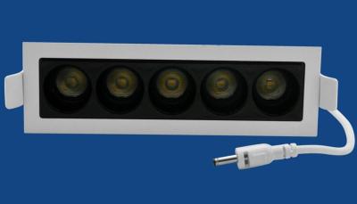 China 10.5W Multi Lamps Square Led Recessed Downlight Spot Housing , Led Ceiling Fixture for sale