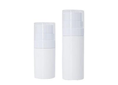 China Replaceable PCR PP Vacuum Airless Bottle Baby Sunscreen Cosmetic Packaging 30ml 50ml à venda