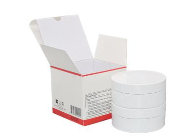 China 150g Capacity Cosmetic Cream Jars White Screw Cap for sale