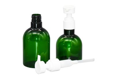 China Dark Green Od 64.5mm Lotion Pump Bottle Left And Right Lock for sale