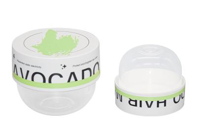 China 100g 240g PP Round Cream Jar Skincare Body Lotion Scrub Cosmetic Jar Container for sale