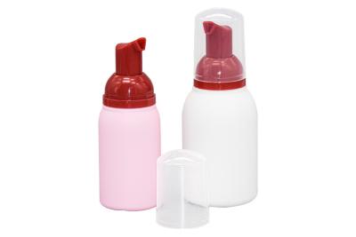 China 50 Ml 100 Ml Foam Pump Bottles Bulk White Hdpe Ldpe Soft Touch Plastic en venta