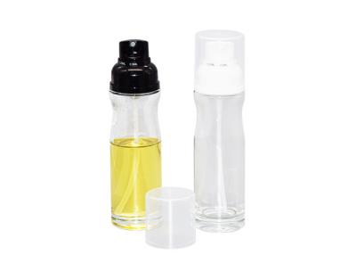 China 200ml Capacity Glass Cooking Oil Spray Bottle Heavy Material Nonspill for sale