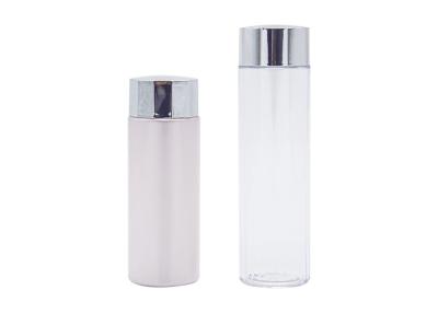 China 125ml 170ml Screw Cap PET Lotion Bottle For Makeup Remover Cosmetic Cleanser for sale
