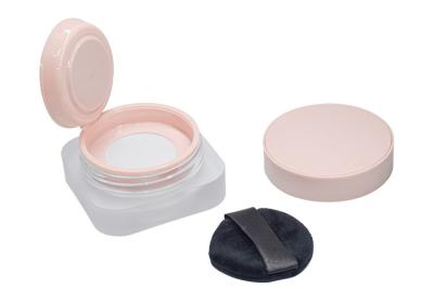 China 8g Loose powder Jar    square Featured Loose Powder Container for sale
