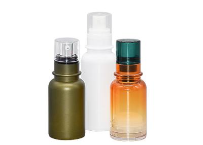 China Cosmeceutical 30ml 50ml Empty AS Plastic Airless Pump Bottle For Skin Care Packaging for sale