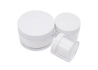 China 50g/100g/200g Customized Color And Logo Skin Care Packaging Transparent Replaceable Acrylic Cream Jar UKC36 for sale