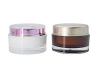 China 100g Acrylic Customized Color And Logo Skin Care Packaging Leak-Proof Cream Jar UKC37 for sale