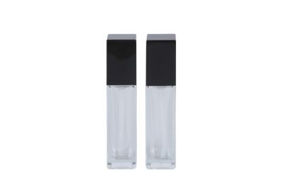 China 30ml Empty Square Glass Bottle+Pp Pump Foundation Bottle Skin Care Serum Bottle UKE07 for sale