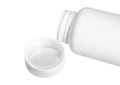 China 120ml / 250ml Round Shape PE PP Cap Vitamin Bottle Pill Tablets Storage UKH17 for sale