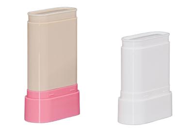 China UKDS10 10g 15g  20g PP bottom rotating deodorant packaging bottle top fill or bottom fill deodorant packaging for sale