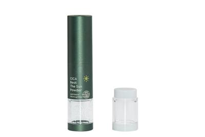 Chine 3.5g PP+AS Couleur personnalisée et boîte de poudre de couleur bouteille de poudre en vrac emballage de soins de la peau UKE26 à vendre
