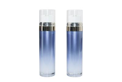 China 50ml+50ml PMMA Double Tube Essence Liquid Lotion Bottle Skin Care PackagingUKL10F for sale