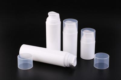 China 100ml 150ml 200ml Plastic Airless Pump Bottles For Cosmetics Big Capacity SS304 Spring for sale